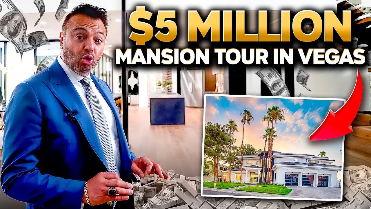 Modern $5 Million Mansion Tour in Vegas!